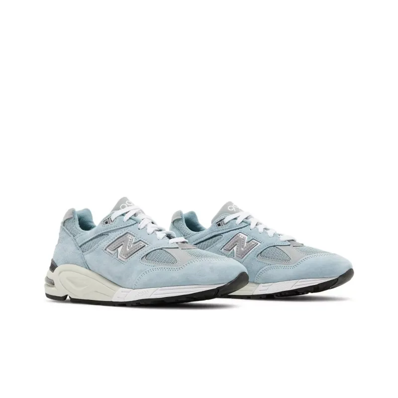 New Balance 990v2 Kith Storm Blue-2