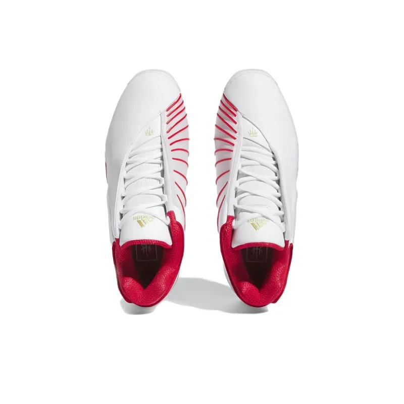 Adidas T Mac 3 Restomod White Better Scarlet-2