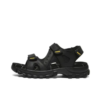 Jeep Beach Sandals Unisex Black