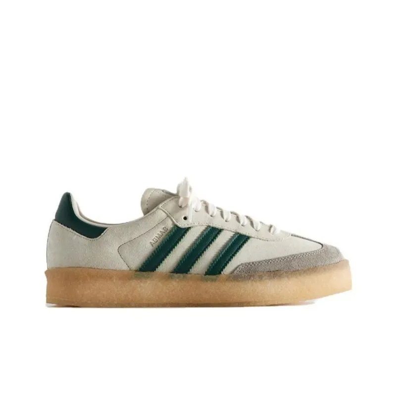 Adidas Clarks 8th Street Samba By Ronnie Fieg Chalk White Green-1