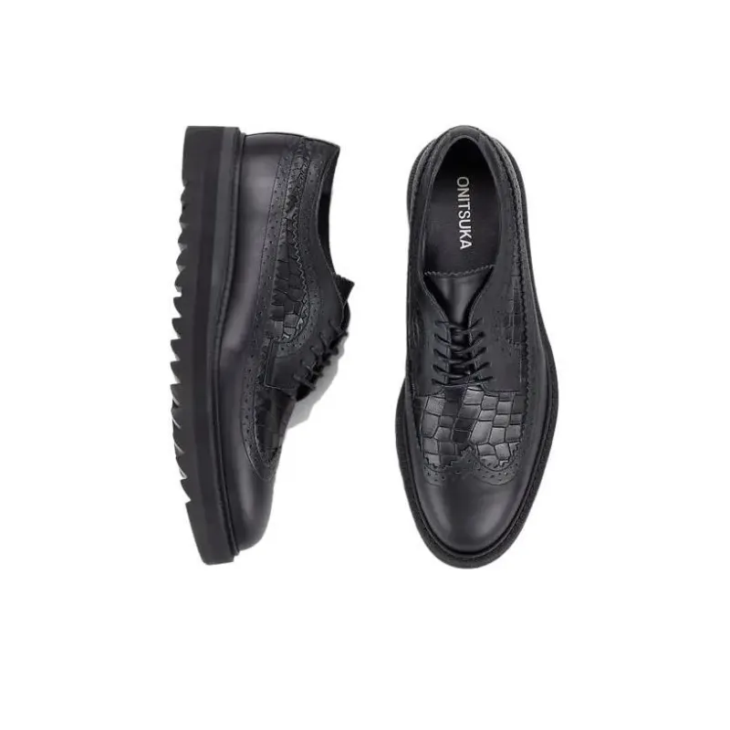 Onitsuka Tiger Brogue Sneakers 'Black'-3