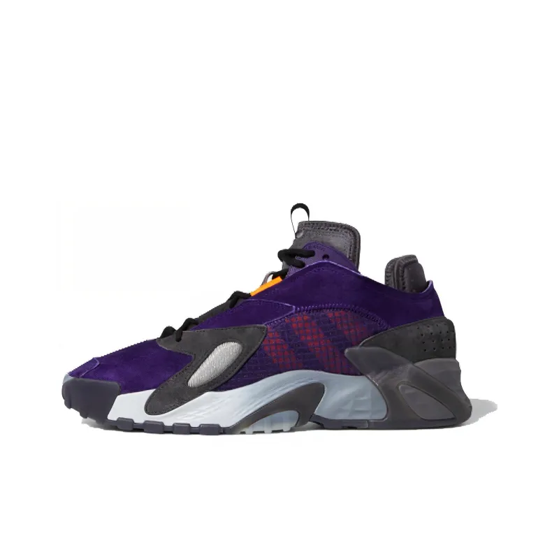 Adidas Originals Streetball Sneakers 'Black White Purple'-0