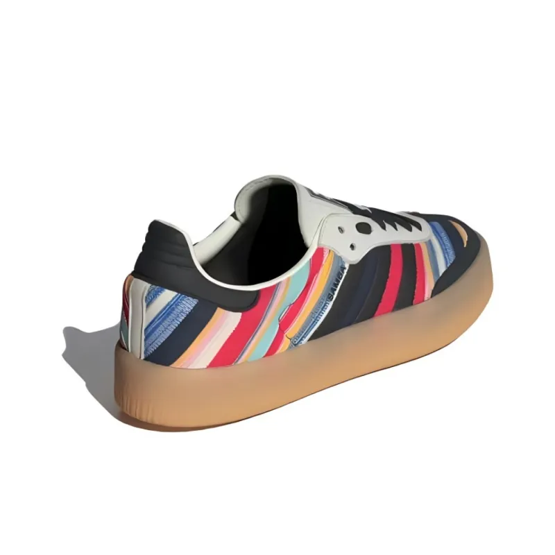 Kseniaschnaider X adidas originals Sambae "Black Multi Color Gum"-4
