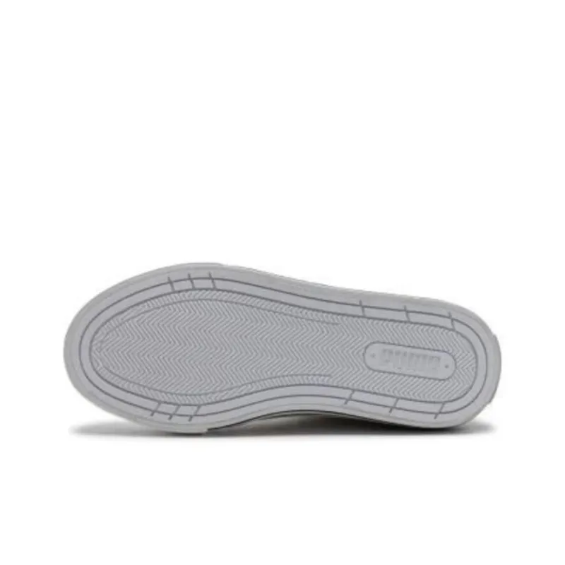 PUMA Court Classic Durable Breathable Low-Top Skateboard Shoes Unisex White Black-5