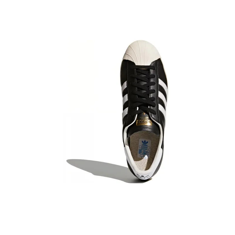 Adidas Superstar 80s Black Chalk White-4