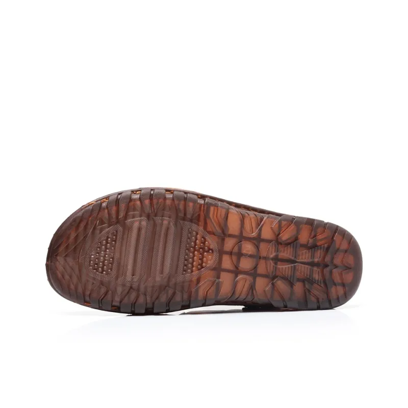 KACHILANG Beach Sandals Men Yellow/Black-4
