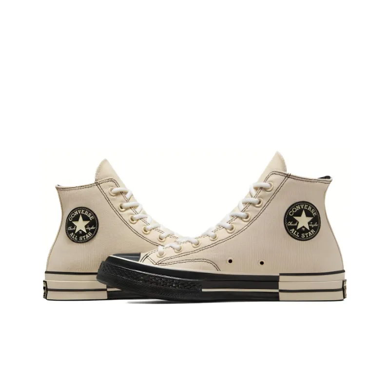 Converse Chuck 70s High 'Ivory Black'-3