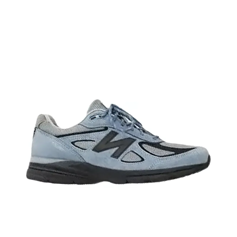 New Balance 990v4 MiUSA Teddy Santis Arctic Grey Black-1