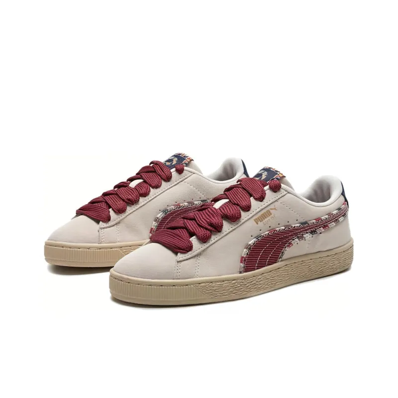 PUMA Suede Bz Fringe 'white Red Navy'-1