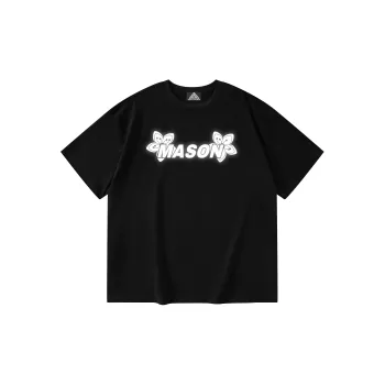 Masongarments T Shirt Unisex Graphite Black