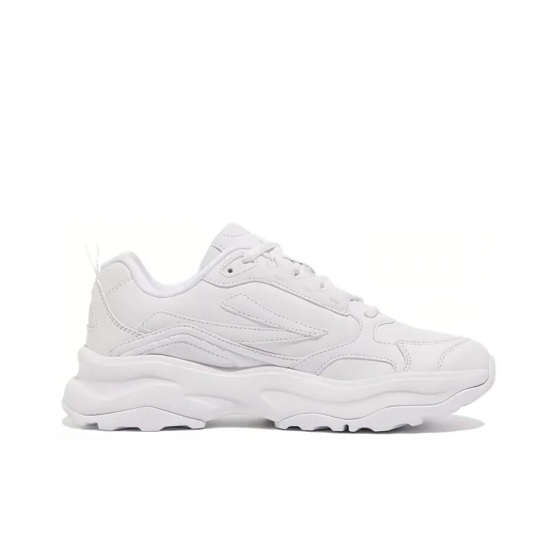 FILA Wood Block STR Cushioned Slip Resistant Abrasion Resistant Low Top Sports Casual Shoes Unisex White Korean Style-2
