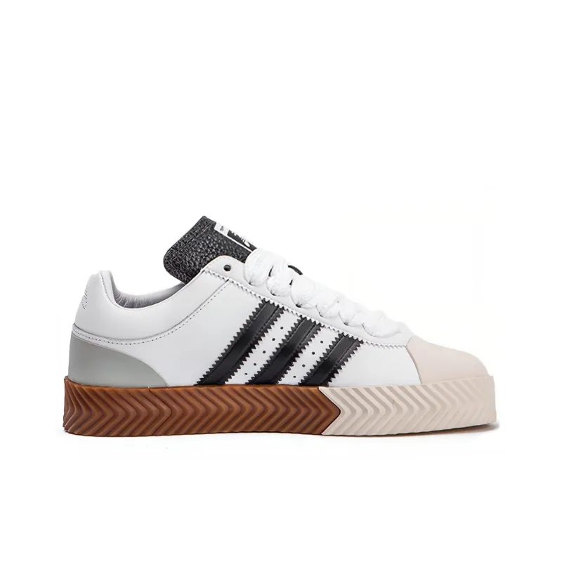 Adidas Aw Skate Super Alexander Wang White Black-1