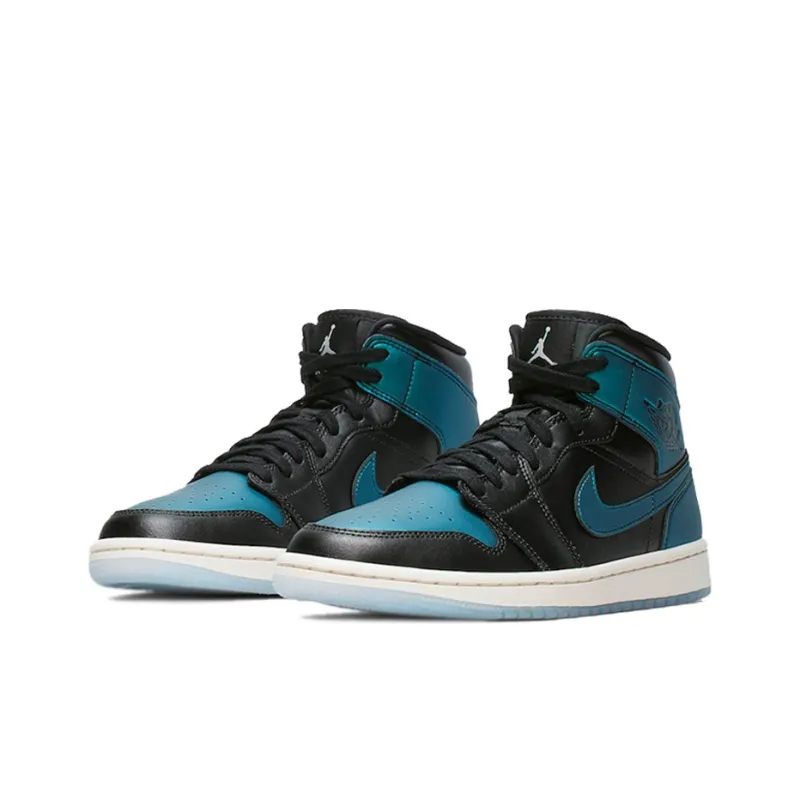 Jordan 1 Mid Iridescent Black Women's-2