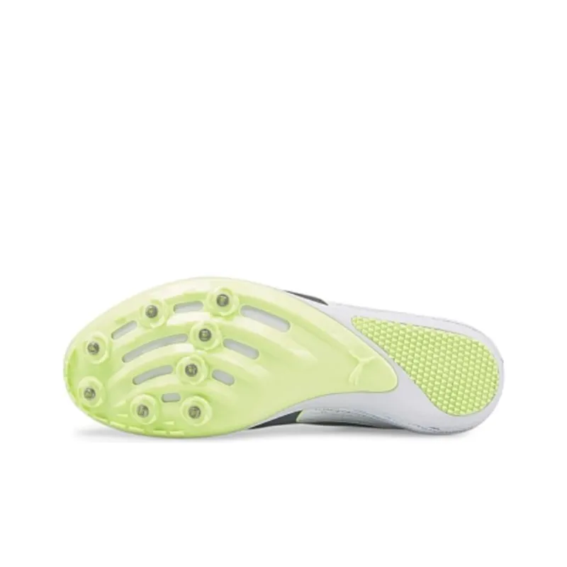 PUMA EvoSPEED Sprint 13 Cushioning, Wear Resistant Low Top Running Shoes Men's Yellow White-4