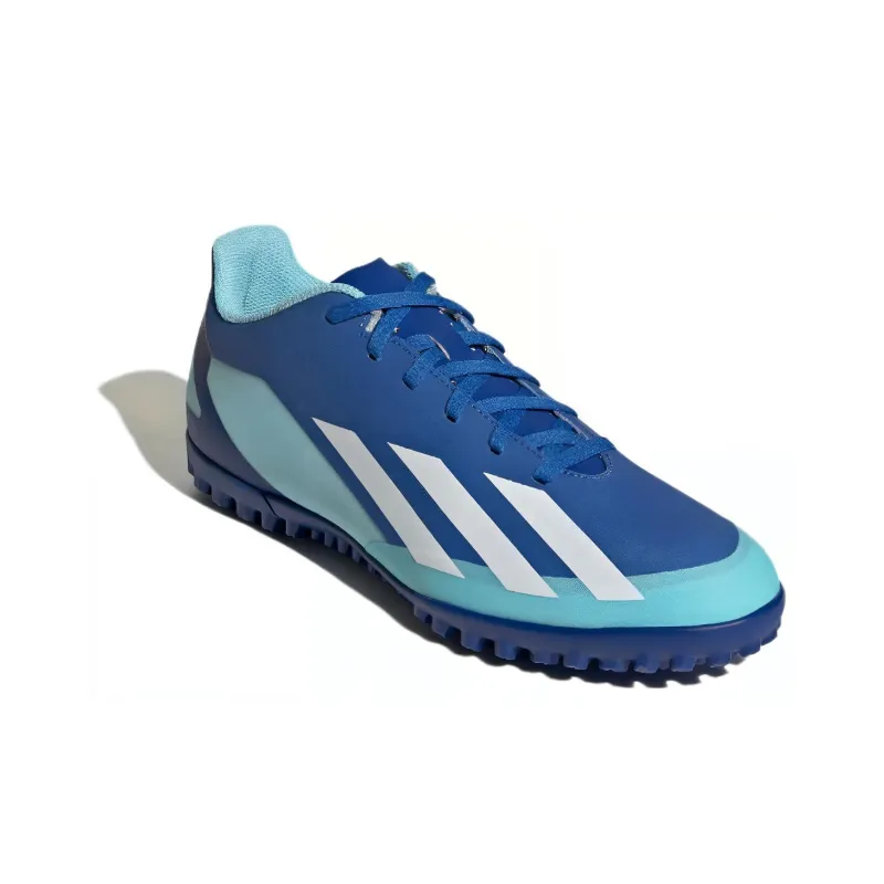Adidas X Crazyfast.4 Turf 'Bright Royal White'-3