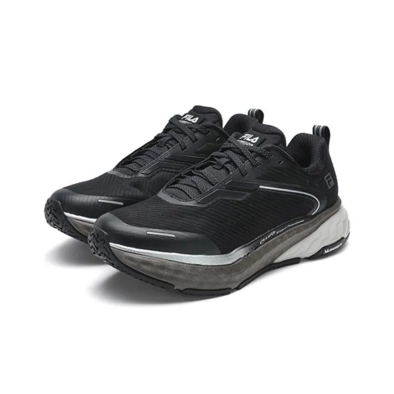 FILA SPD CHEETAH Slip Resistant Low Top Casual Running Shoes Men's Black-2