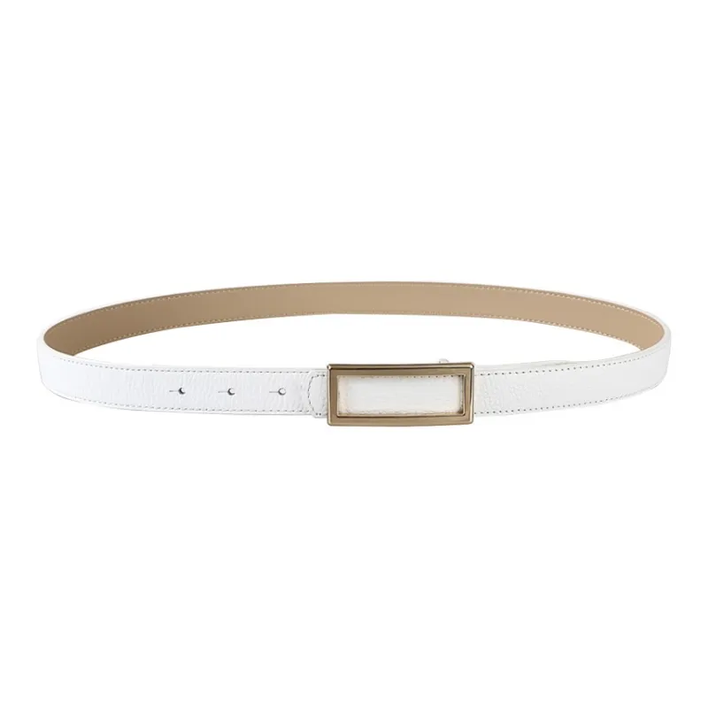 Cows Reign Top Grain Cow Leather Belts Women's Width 2.3CM-8