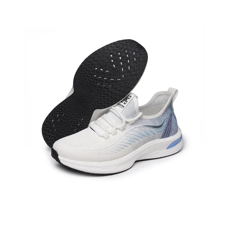 LAORENTOU Running Shoes Men Low Top Black/White-7