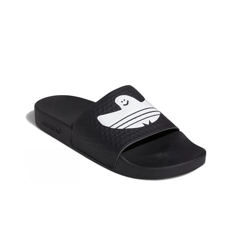 Adidas Shmoofoil Slide Mark Gonzales Black White-2