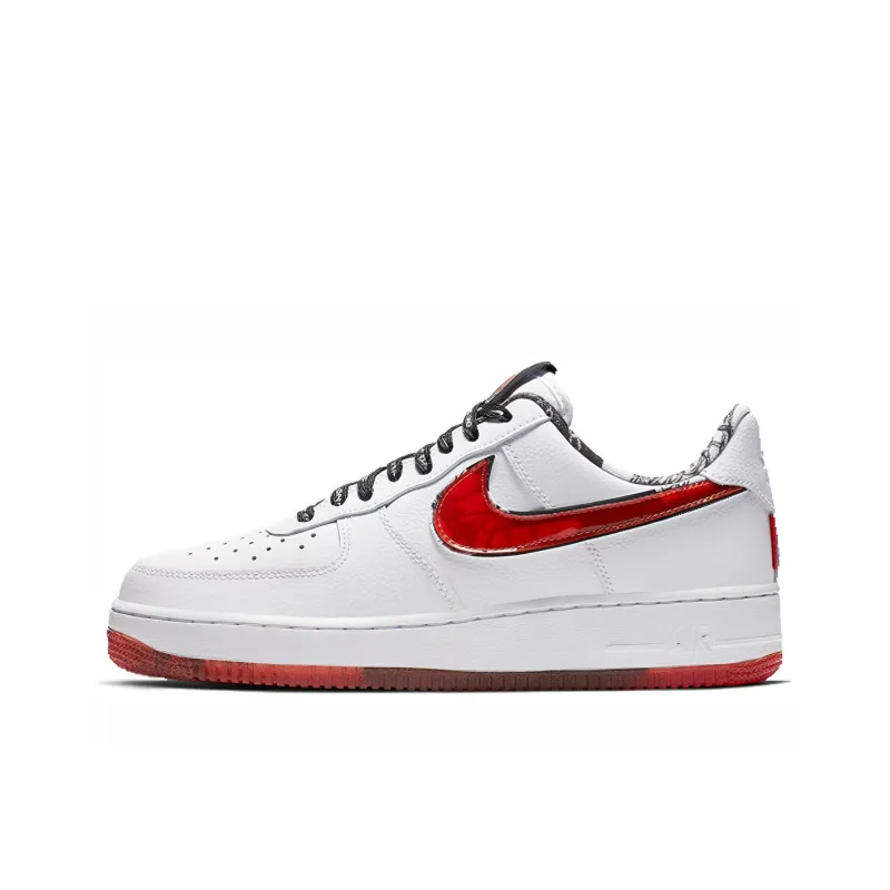 Nike Air Force 1 Low 07 LV8 White Red-0