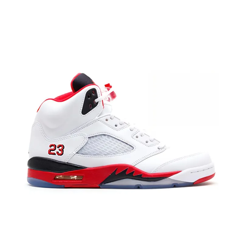 Jordan 5 Retro Fire Red Black Tongue 2013-1