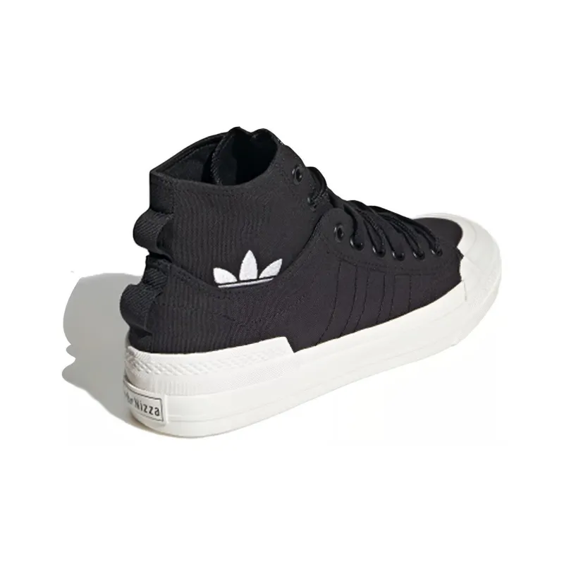 Adidas Originals Nizza Hi Dl 'Black White'-3