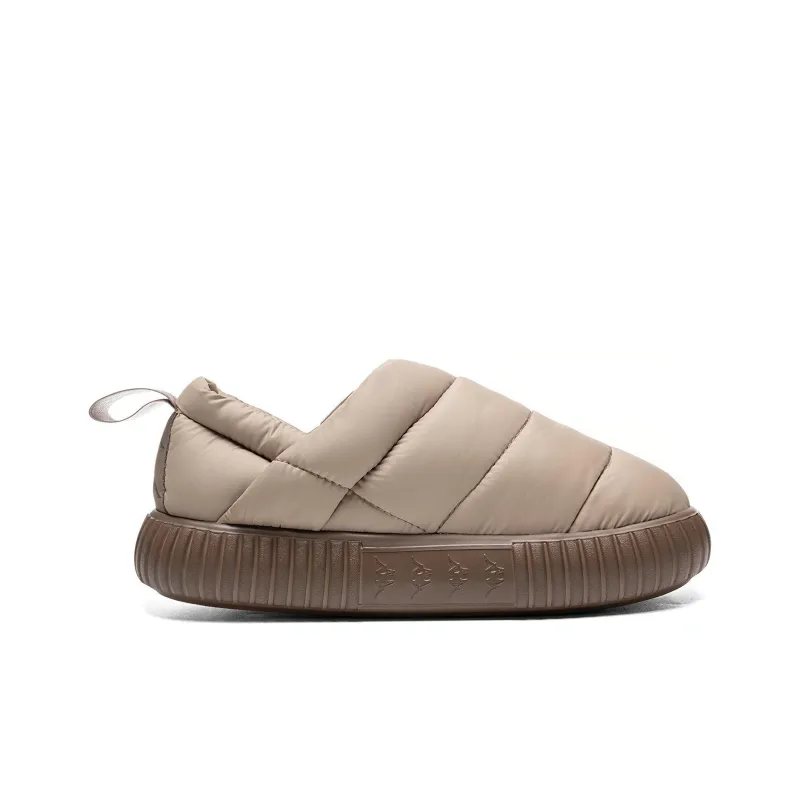 Kappa Cushioning, Slip Resistant, Abrasion Resistant, Waterproof, Thermal Rebound Low Top Casual Shoes Unisex Brown-1