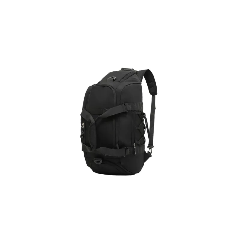 MUYKUY Oxford Hiking Bag Backpack Regular Unisex Light Gray/Black-2