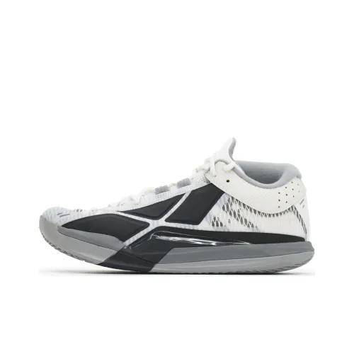 Serious Player Only Player 1 Basketball Shoes Men Mid-Top Black White Gray