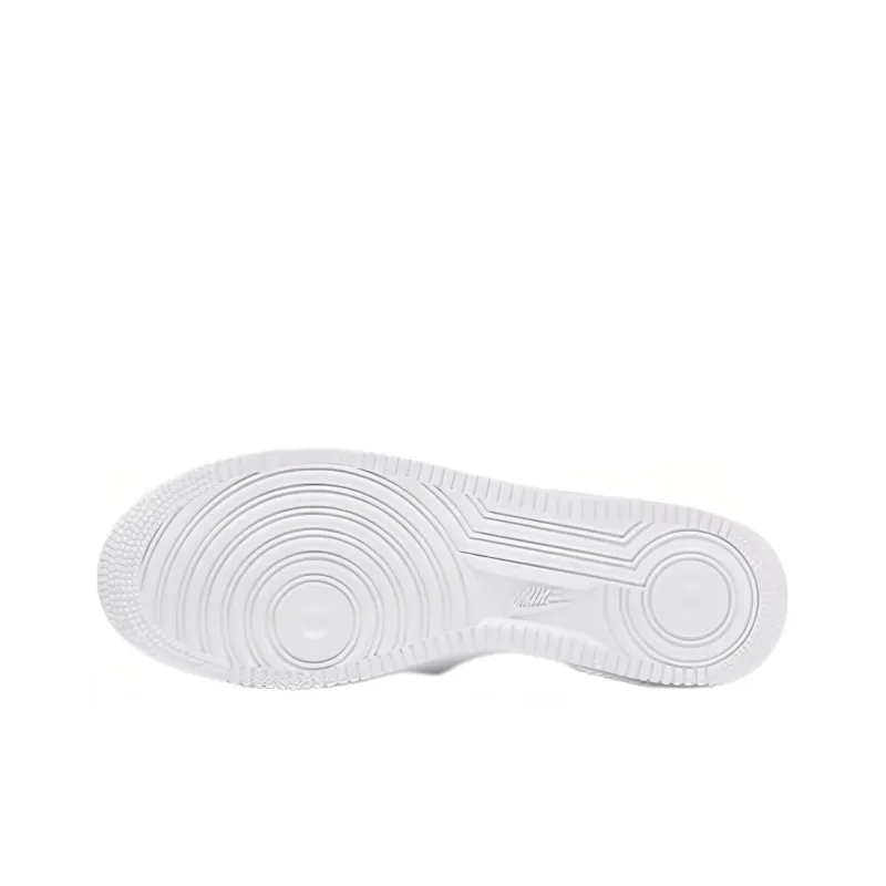 Nike Air Force 1 Low '07 White Black Metallic Silver Women's-4