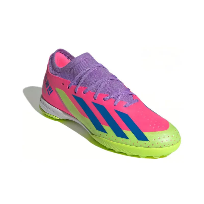 Adidas X Crazyfast Son.3 Tf 'Lucid Lemon Pink'-2