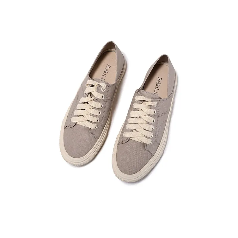BELLALILY Low-Top Canvas Shoes Women's-11