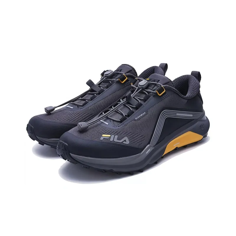 FILA Yoga 3A Lynx 1 Shoes 'Black Orange'-2