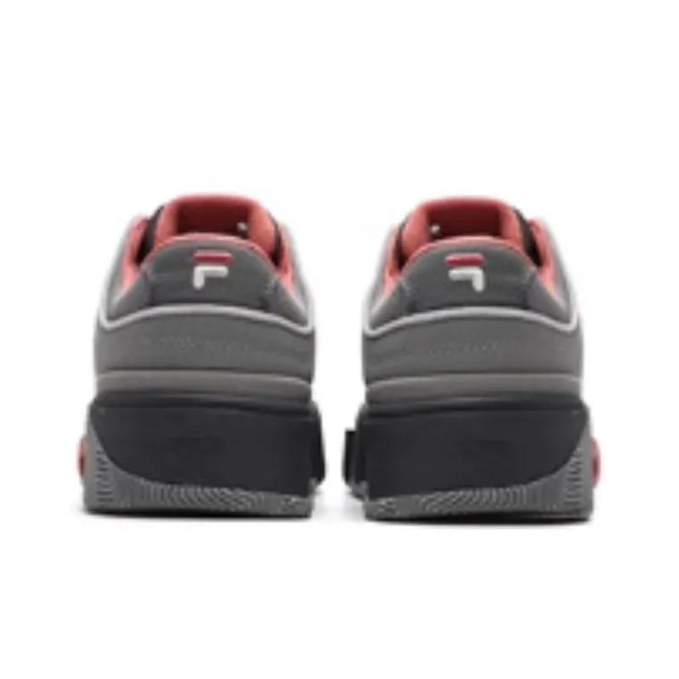 FILA FUSION Low Top Skate Shoes 'Grey Pink' Women's-3