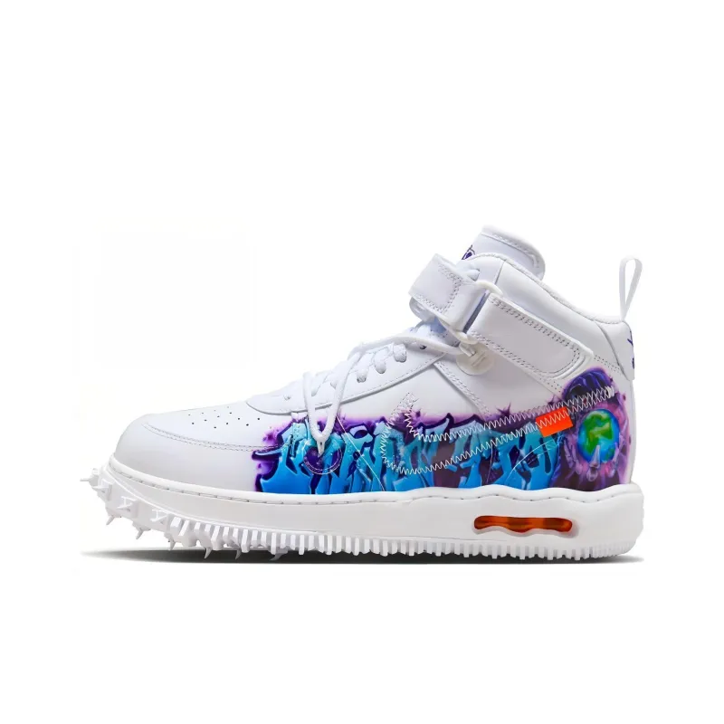Nike X Off White Air Force 1 Mid 'Graffiti'-0