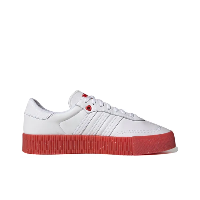 Adidas Sambarose White Scarlet Women's-1