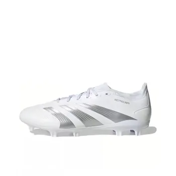 Adidas Predator 24 League Low Fg Cloud White Silver Metallic Grey