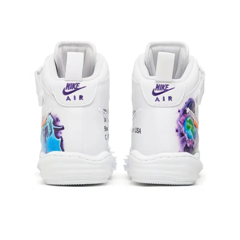 Nike X Off White Air Force 1 Mid 'Graffiti'-4