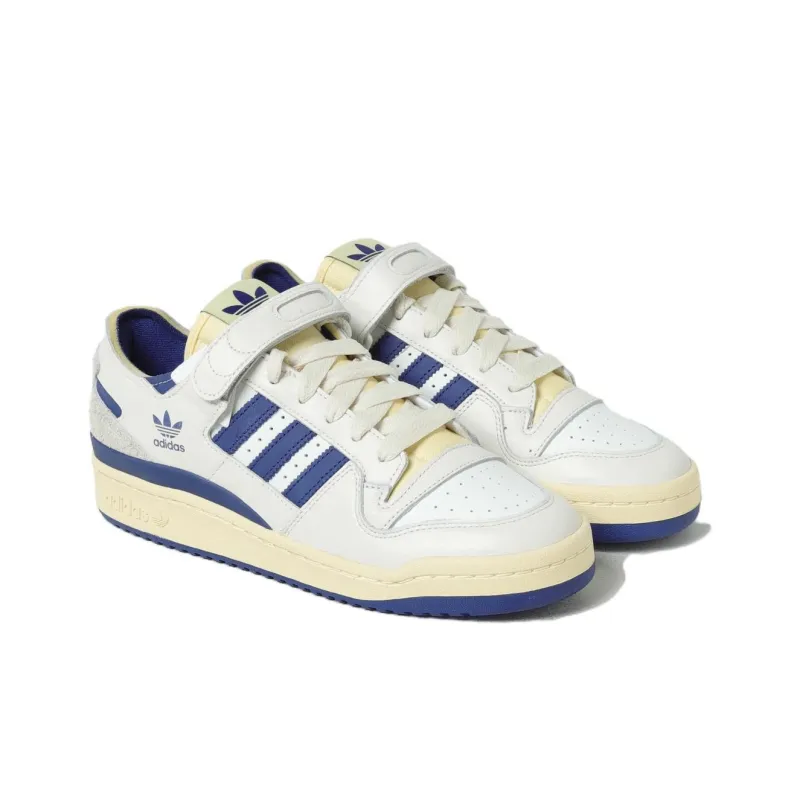 Adidas Forum 84 Low White Victory Blue Easy Yellow-2