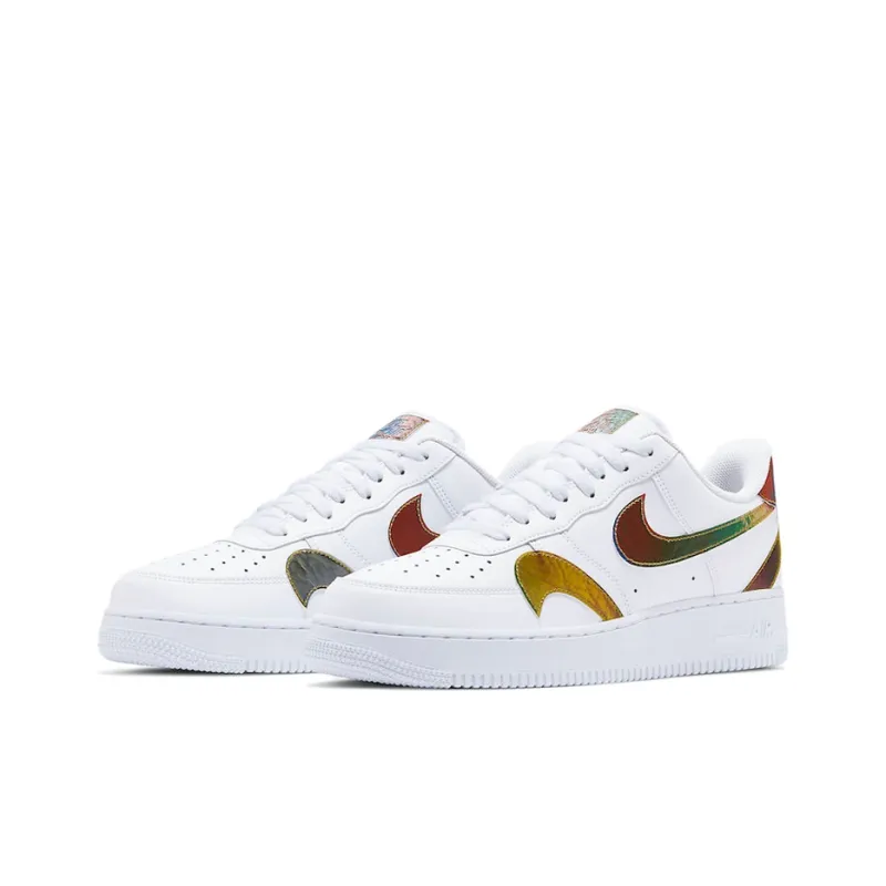 Nike Air Force 1 Low Misplaced Swooshes White Multi-2
