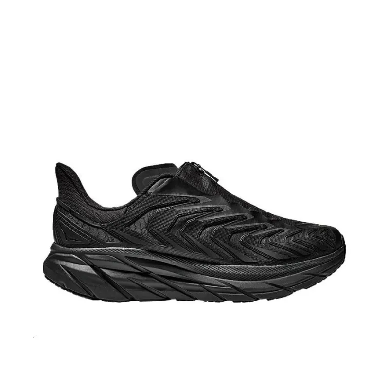 HOKA ONE ONE Project Clifton Triple Black-1