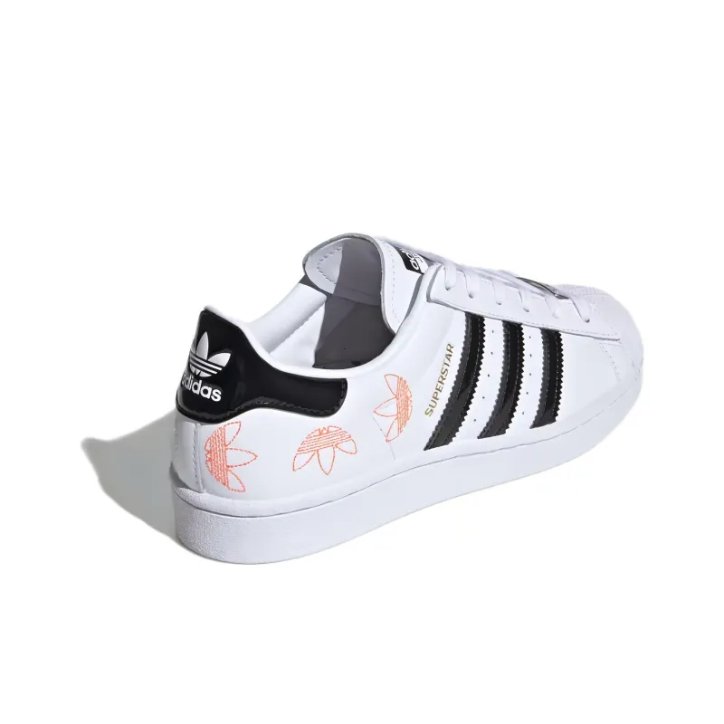 Adidas Originals Superstar Logo 'Black White' Women's-3