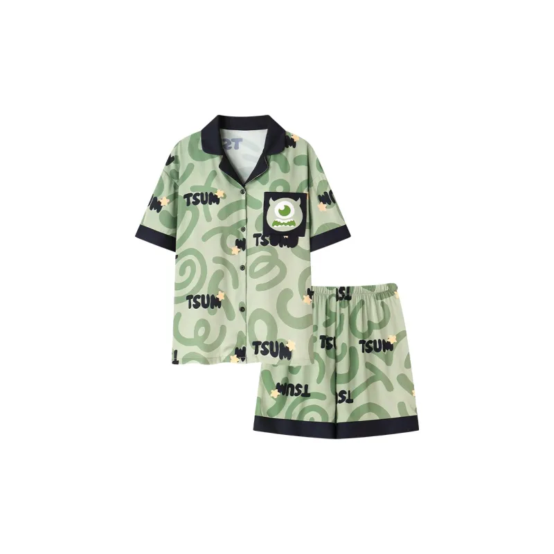 Mulong Family Pajama Set Women's Light Green-0