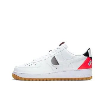 Nike Air Force 1 Low Nba White Crimson Gum