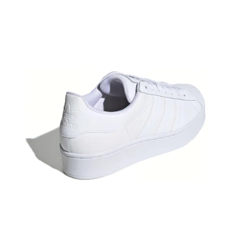 Superstar Women's Adidas Originals Bold 'Triple White' Women's-2