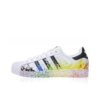 Adidas Originals Superstar Pride Shoes 'White Black Multi Color'