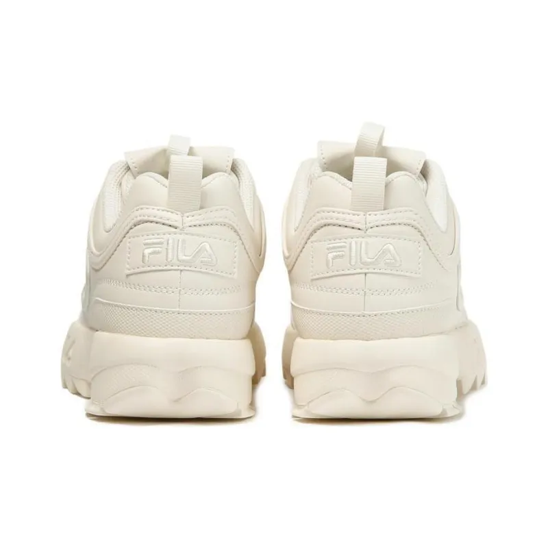 FILA Disruptor 2 Cushioning, Wear Resistant Low Top Casual Shoes Unisex Beige-4
