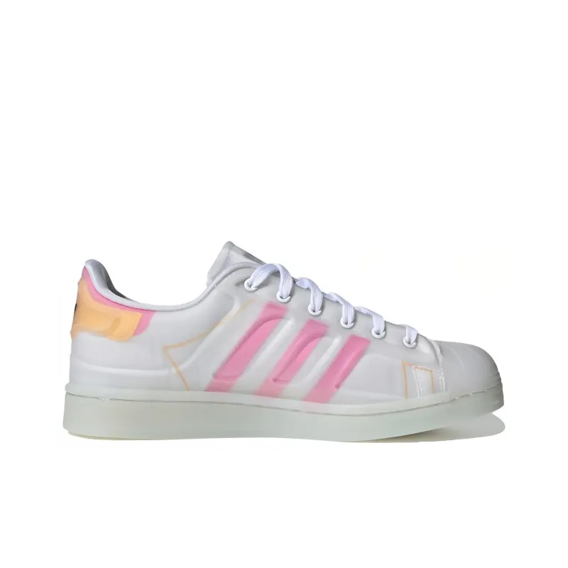 Adidas Originals Superstar Futureshell 'White Orange Pink' Women's-1