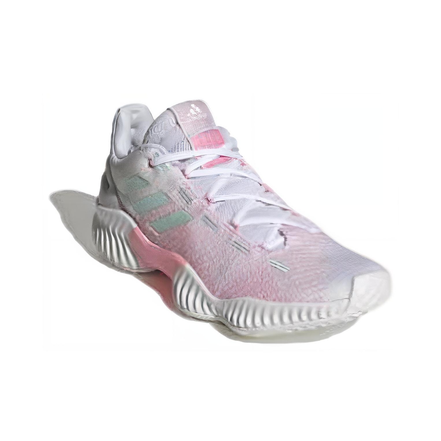 Adidas Pro Bounce 2018 Low Grey Pink POIZON