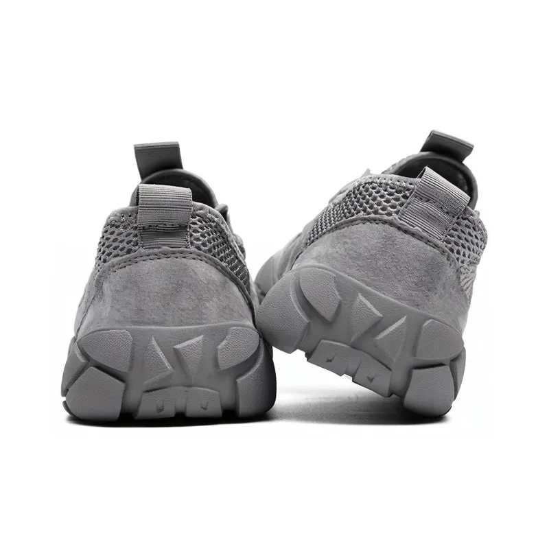 Jeep Hiking / Trekking Shoes Men Low Top Gray-2
